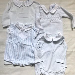 Tartine e Chocolate LOT 4 onesies cotton Size 0-3M